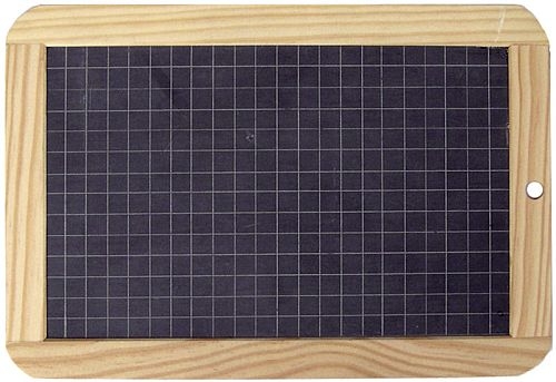 Standardgraph Schiefertafel - 18 x 26 cm, Holzrahmen