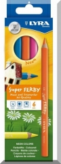Lyra Super Ferby ·  Neonstifte · hohe Farbbrillanz · 6 Stifte