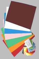Tonkarton 160g - 43 x 61cm/ Farbauswahl · Einzelfarben